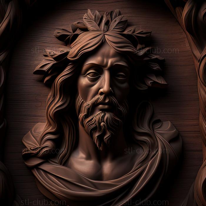 3D model st jesus (STL)